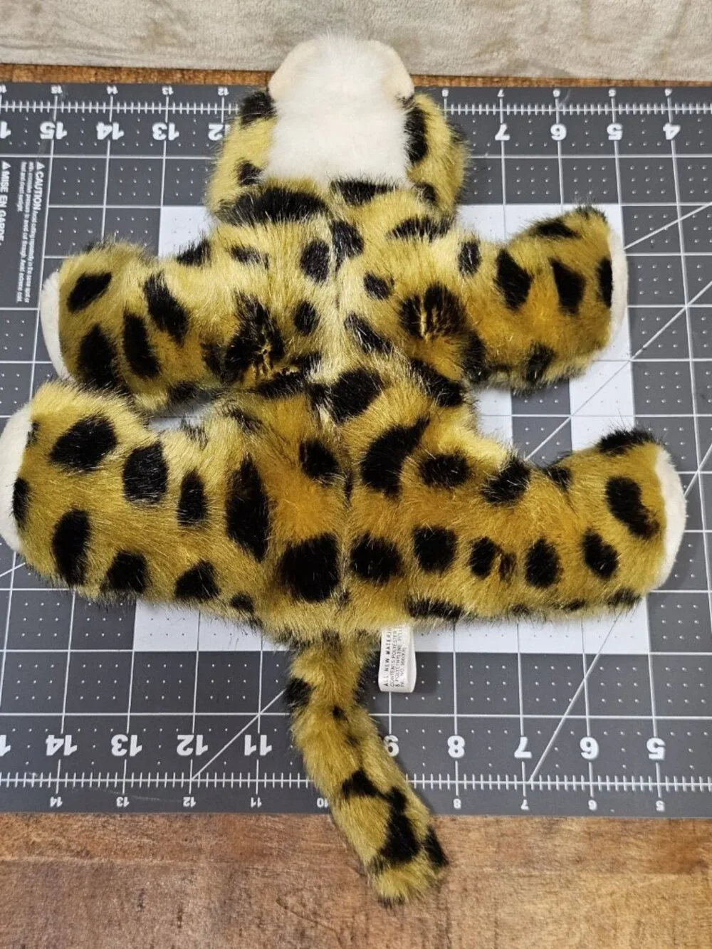 Steven Smith Brooklyn New York Baby Cheetah Leopard Cat  Soft Plush Animal  Toy